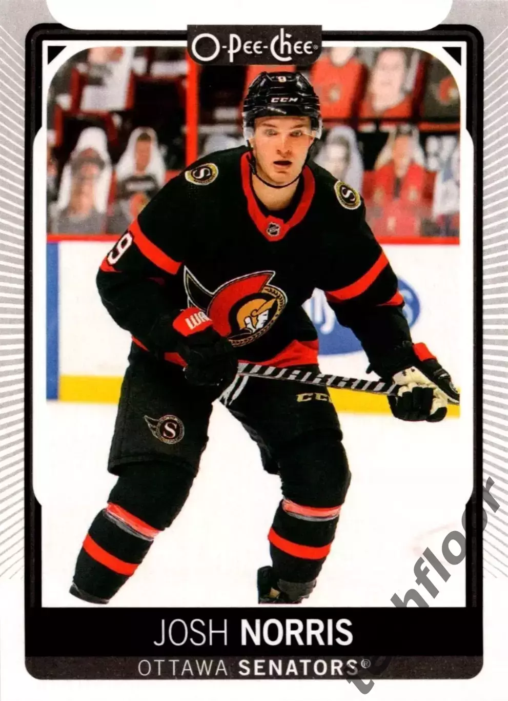 Карточка NHL Josh Norris Ottawa Senators/ Джош Норрис Оттава НХЛ