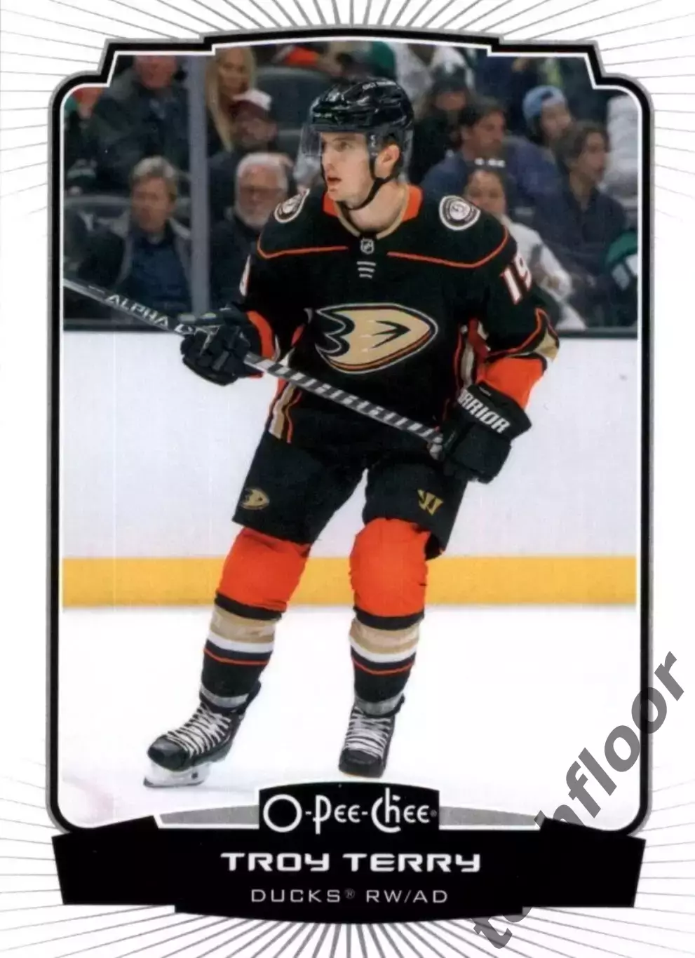Карточка NHL Troy Terry Anaheim Ducks/ Трой Терри Анахайм НХЛ