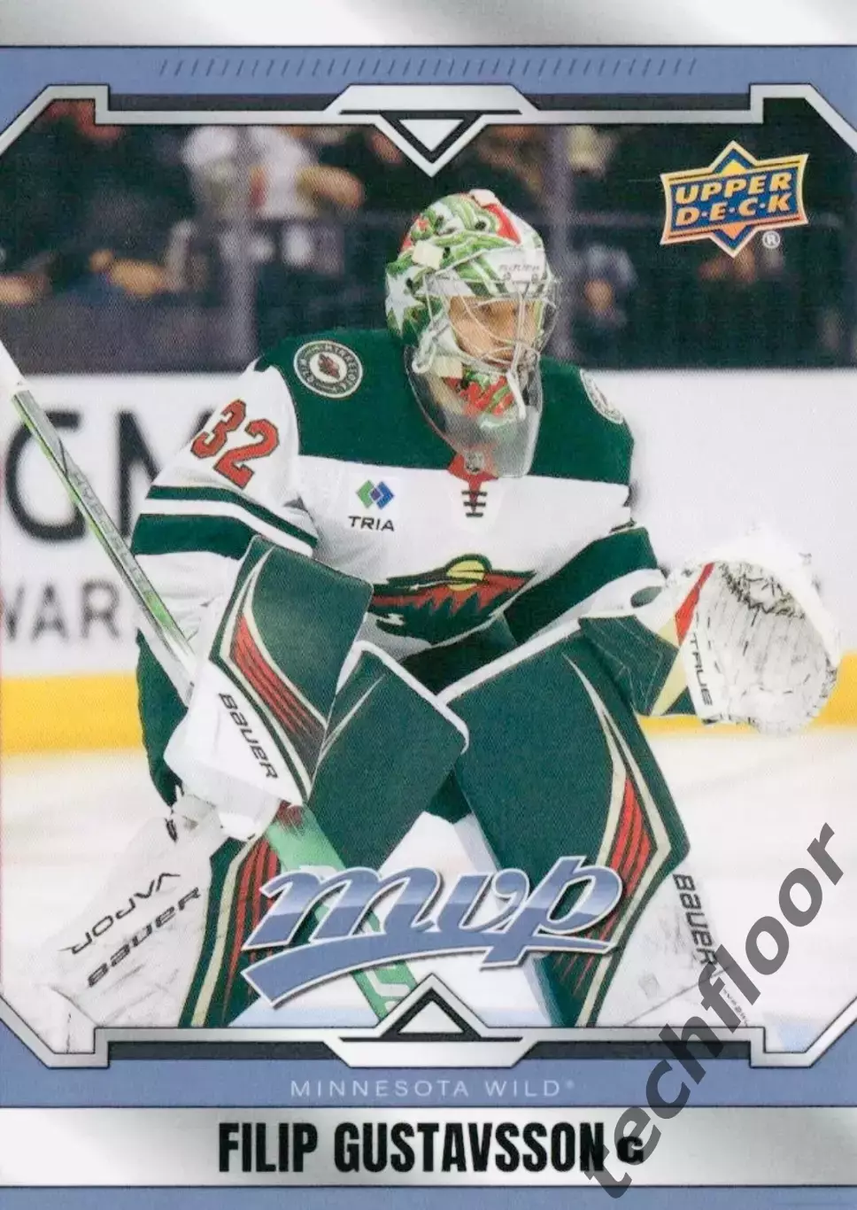 Карточка NHL Filip Gustavsson Minnesota Wild/Филип Густавссон Миннесота НХЛ