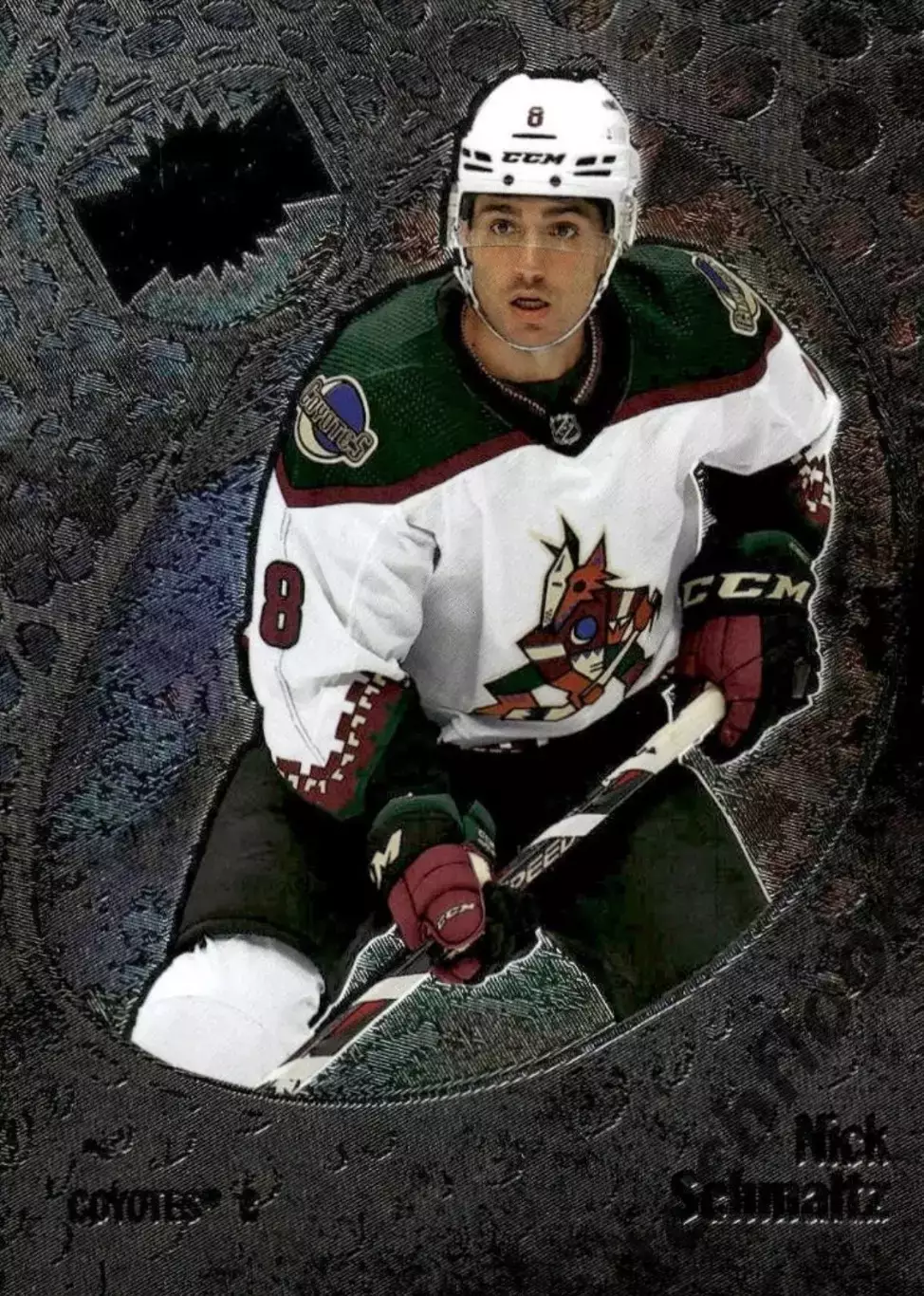 Карточка NHL Nick Schmaltz Arizona Coyotes/ Ник Шмальц Аризона НХЛ