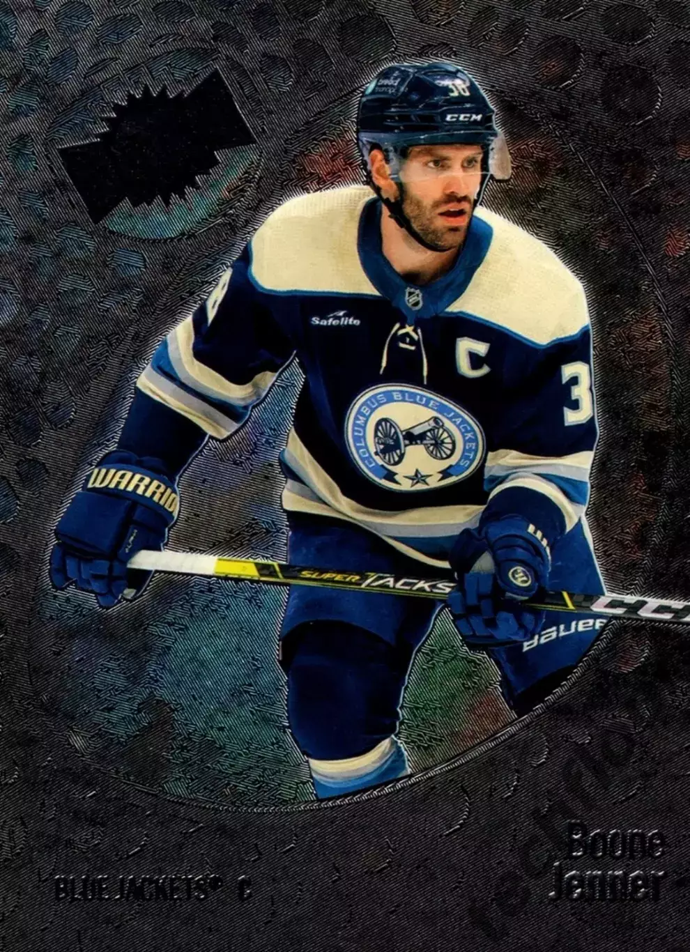 Карточка NHL Boone Jenner Columbus Blue Jackets/Бун Дженнер Коламбус НХЛ