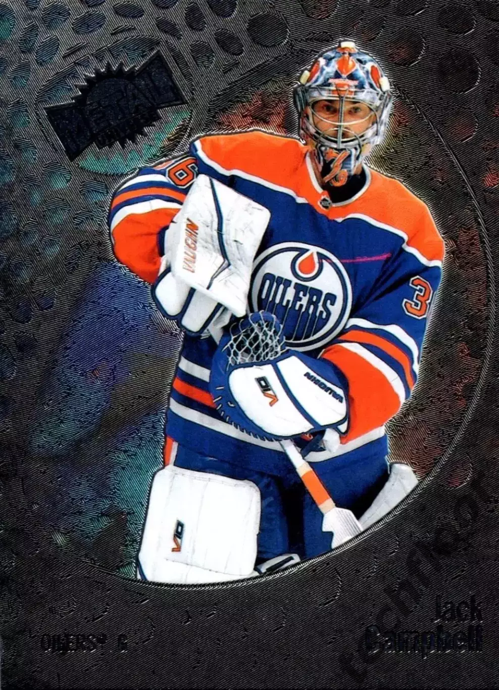 Карточка NHL Jack Campbell Edmonton Oilers/Джек Кэмпбелл Эдмонтон НХЛ
