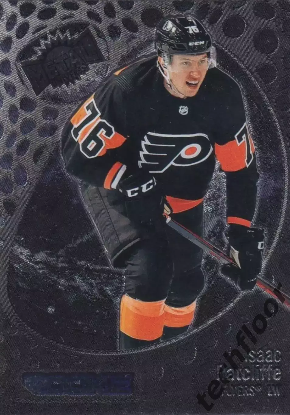Карточка NHL Isaac Ratcliffe Philadelphia Flyers/Исаак Рэтклифф Филадельфия НХЛ