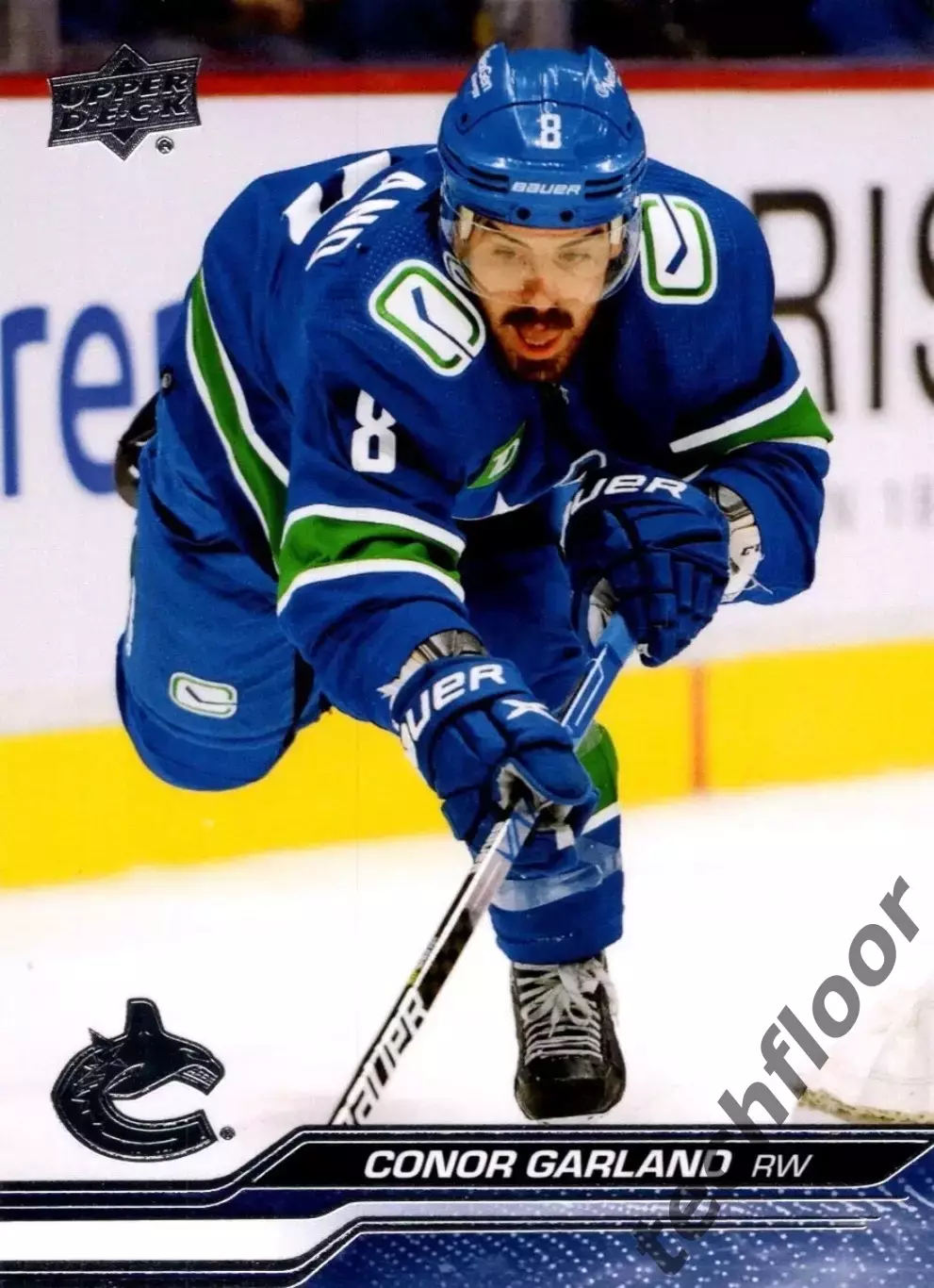 Карточка NHL Conor Garland Vancouver Canucks/Конор Гарланд Ванкувер НХЛ
