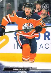 Карточка NHL Warren Foegele Edmonton Oilers/Уоррен Фогель Эдмонтон НХЛ