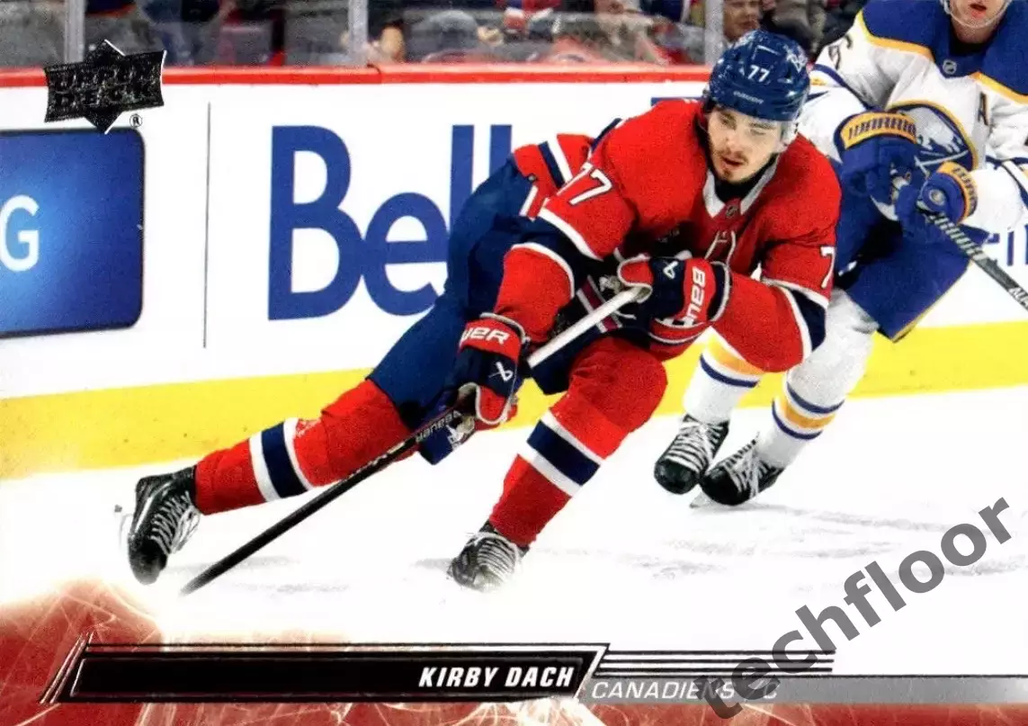 Карточка NHL Kirby Dach Montreal Canadiens/ Кирби Дак Монреаль НХЛ