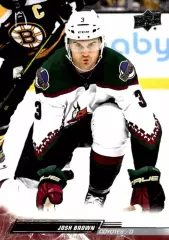 Карточка NHL Josh Brown Arizona Coyotes/ Джош Браун Аризона НХЛ