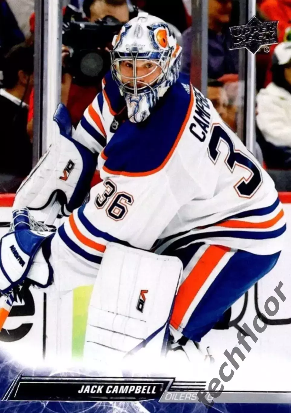 Карточка NHL Jack Campbell Edmonton Oilers/ Джек Кэмпбелл Эдмонтон НХЛ