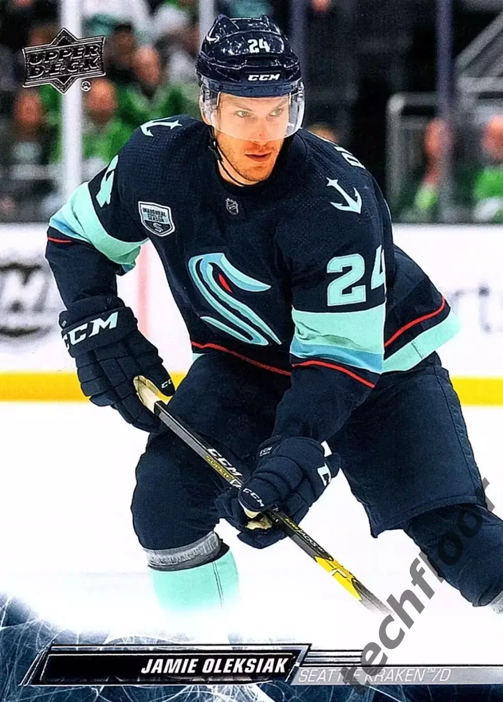 Карточка NHL Jamie Oleksiak Seattle Kraken/Джейми Олексяк Сиэтл НХЛ