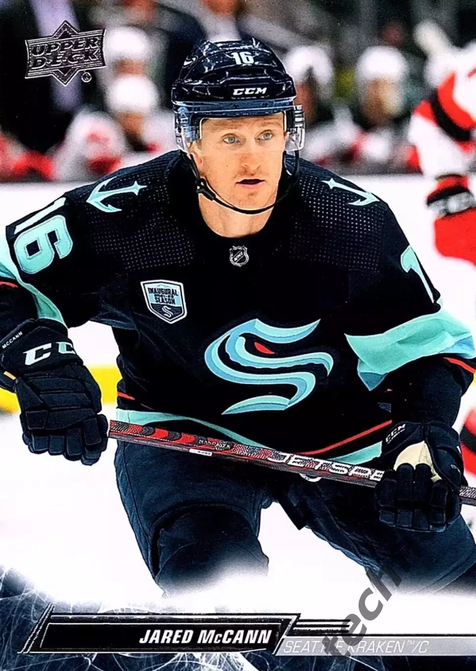 Карточка NHL Jared McCann Seattle Kraken/ Джаред Маккан Сиэтл НХЛ
