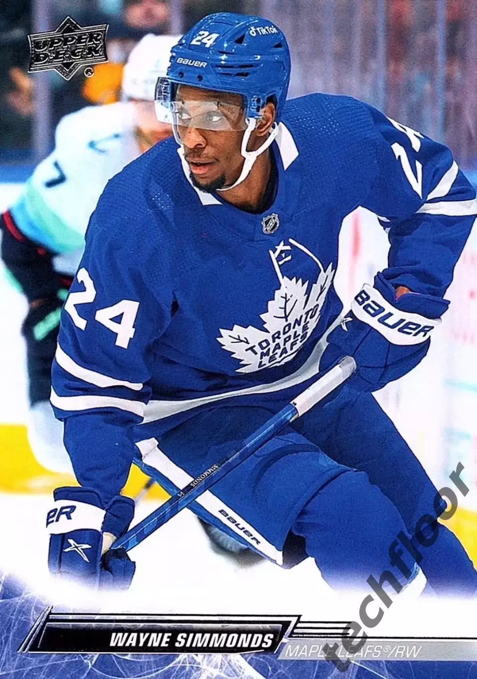 Карточка NHL Wayne Simmonds Toronto Maple Leafs/Уэйн Симмондс Торонто НХЛ