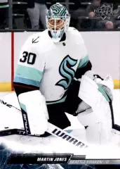 Карточка NHL Martin Jones Seattle Kraken/Мартин Джонс Сиэтл НХЛ