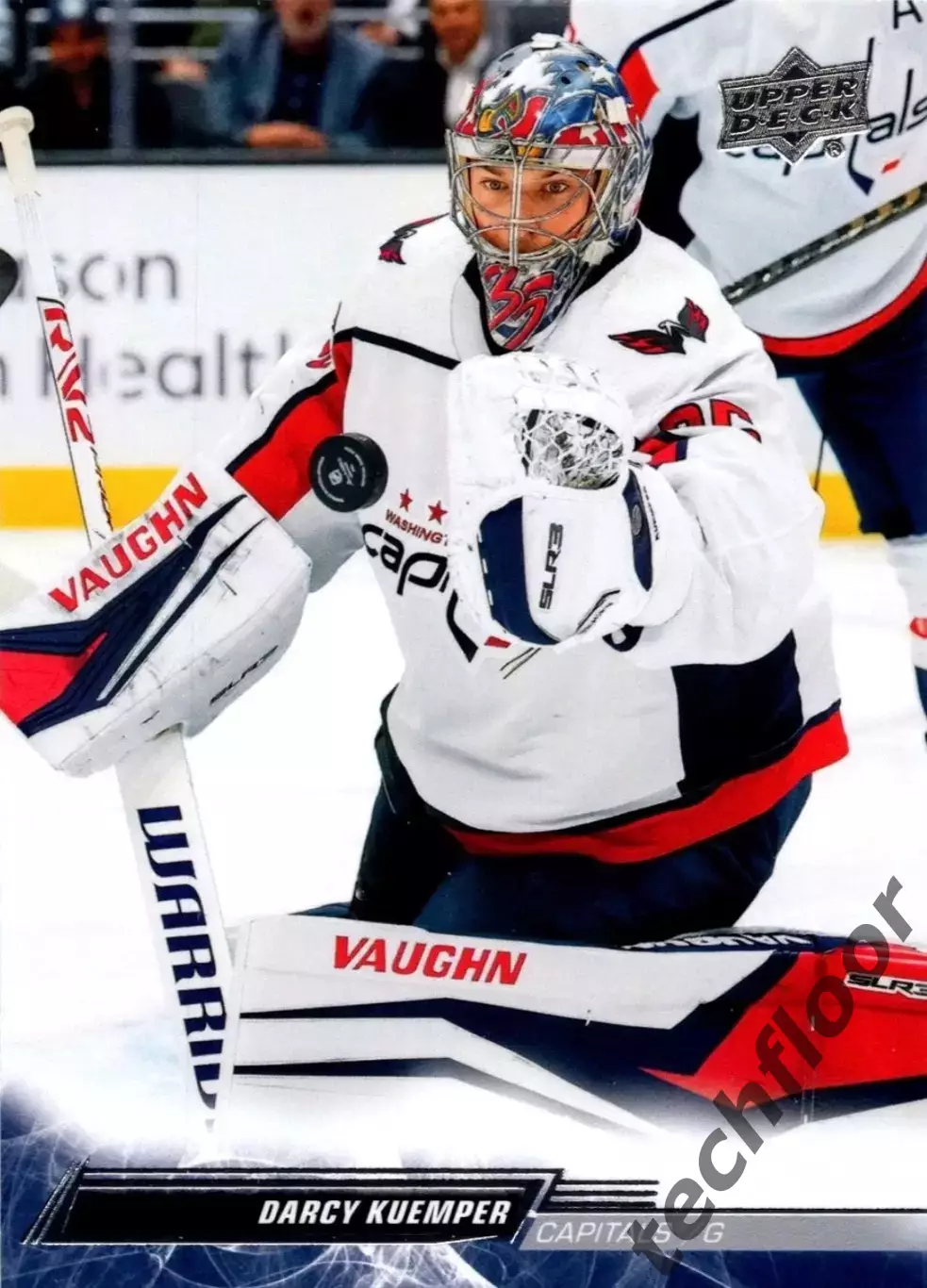 Карточка NHL Darcy Kuemper Washington Capitals/Дарси Кемпер Вашингтон НХЛ