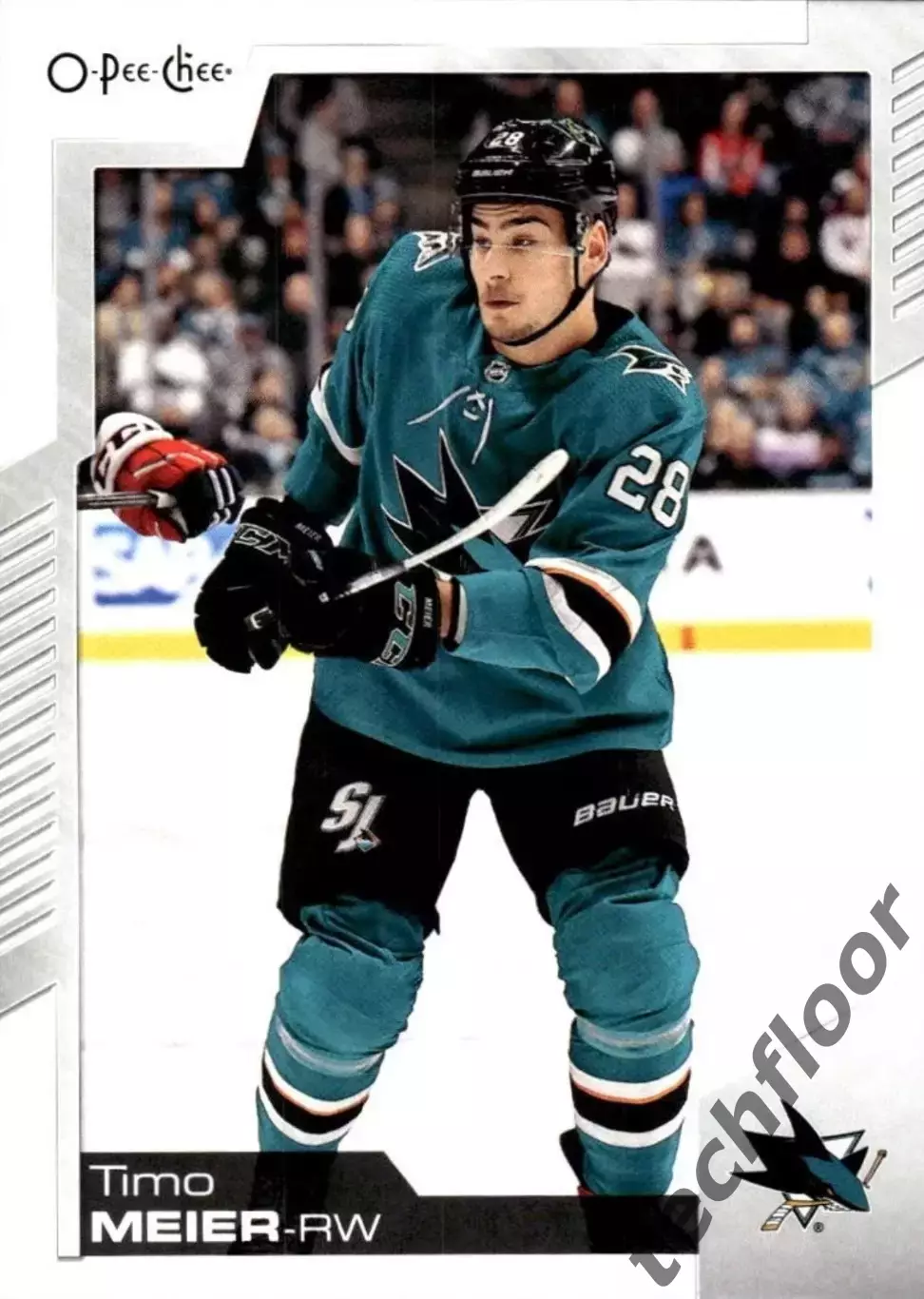 Карточка NHL Timo Meier San Jose Sharks /Тимо Майер Сан-Хосе НХЛ