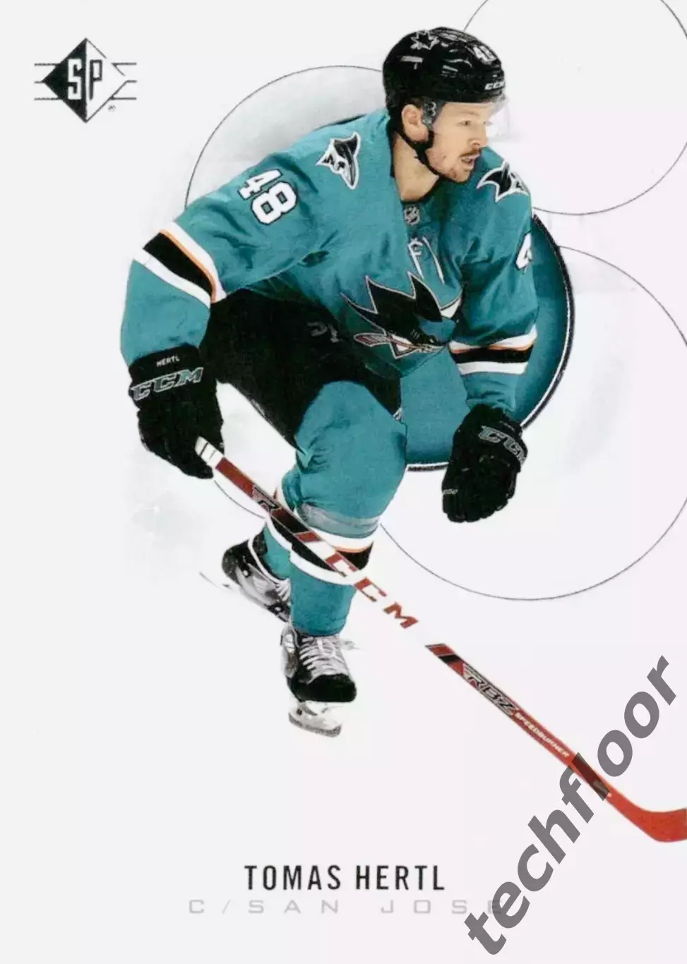 Карточка NHL Tomas Hertl San Jose Sharks /Томаш Гертл Сан-Хосе НХЛ