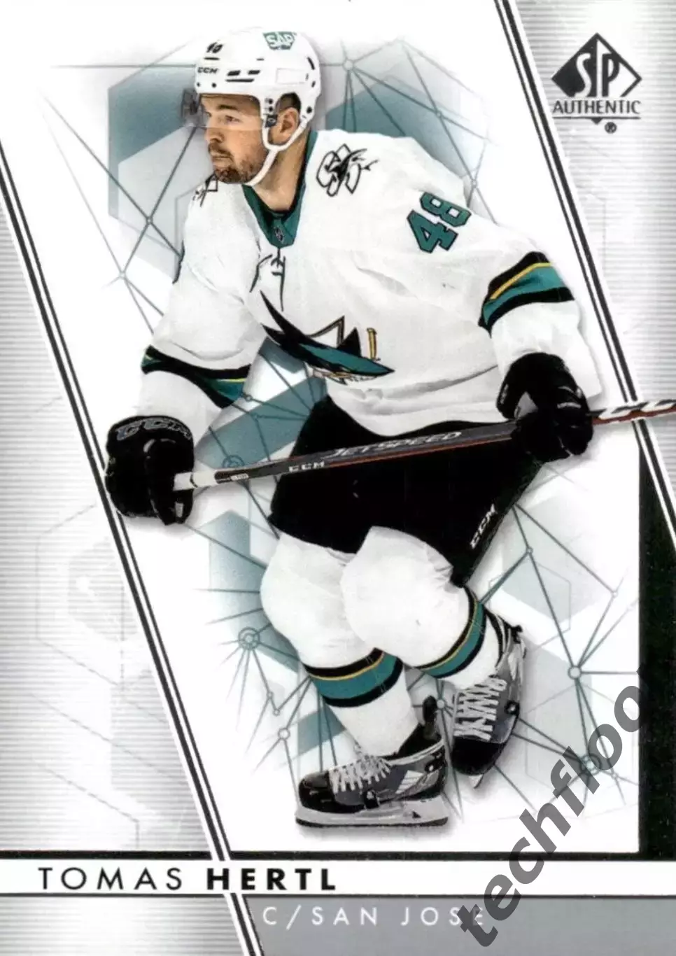 Карточка NHL Tomas Hertl San Jose Sharks/ Томаш Гертл Сан-Хосе НХЛ