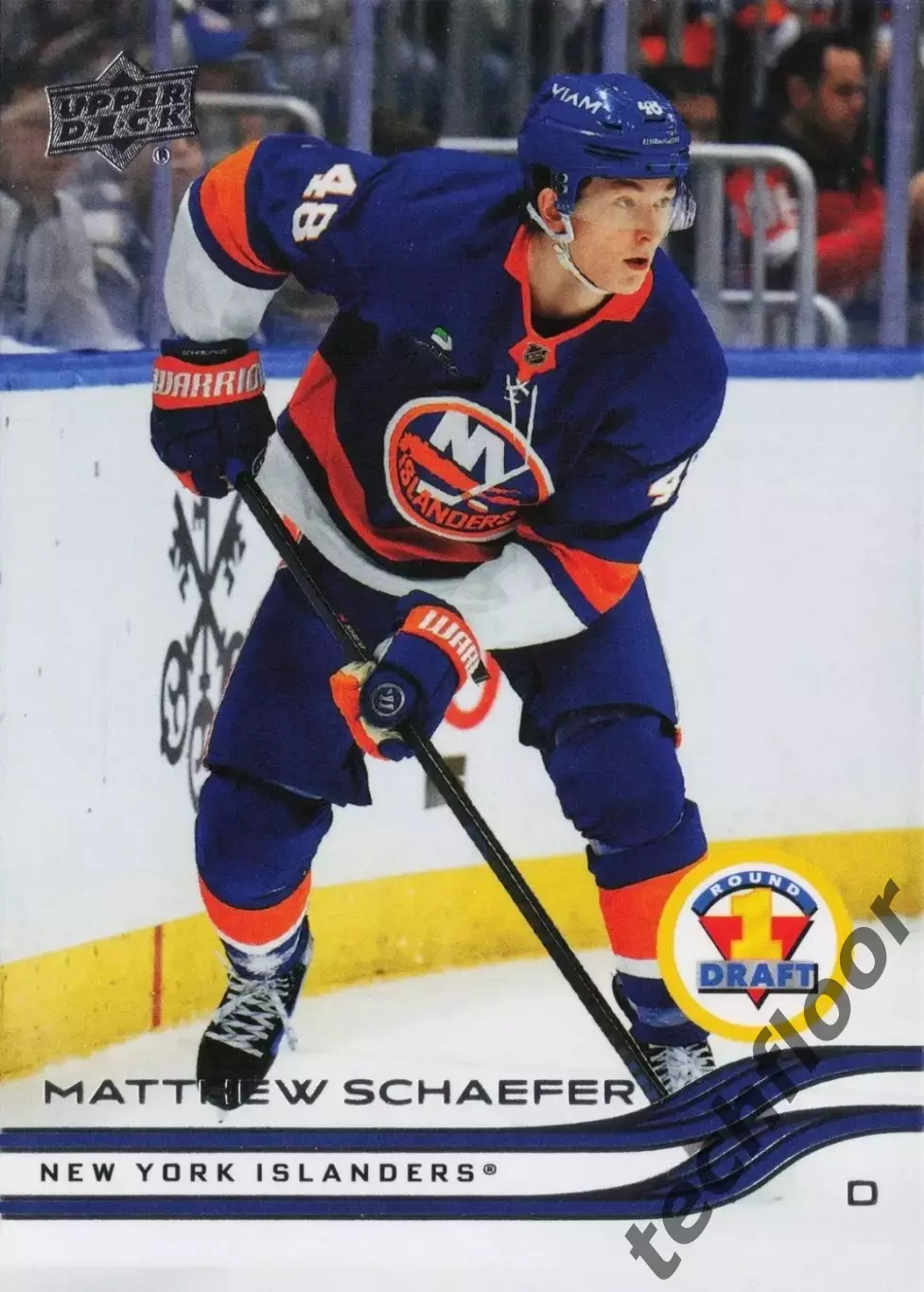 Карточка NHL Matthew Schaefer New York Islanders/ Мэттью Шефер Айлендерс НХЛ