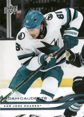 Карточка NHL Adam Gaudette San Jose Sharks/Адам Годетт Сан-Хосе НХЛ