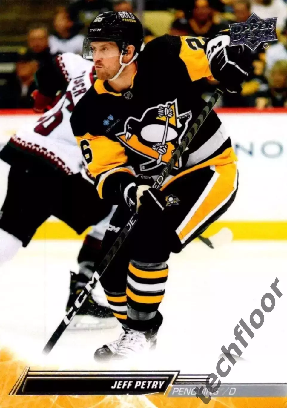 Карточка NHL Jeff Petry Pittsburgh Penguins/Джефф Питри Питтсбург НХЛ
