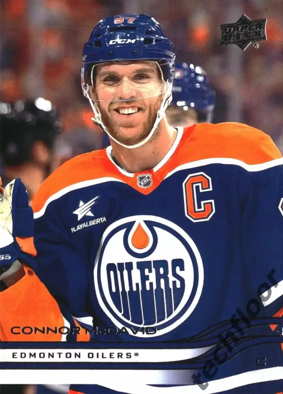 Карточка NHL Connor McDavid Edmonton Oilers/ Коннор Макдэвид Эдмонтон НХЛ