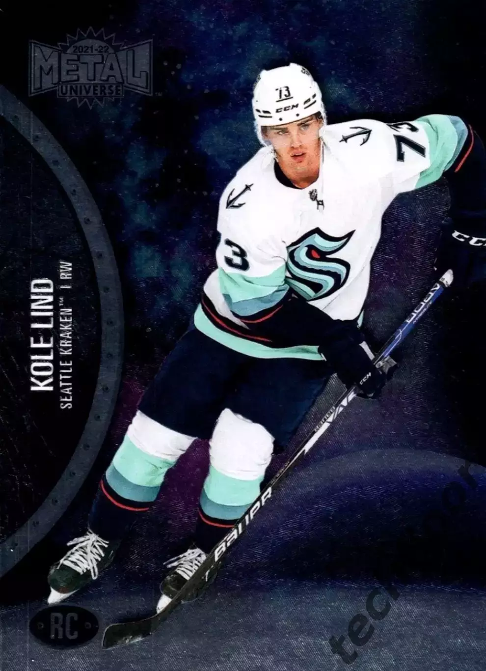 Карточка NHL Cole Lind Seattle Kraken/Коул Линд Сиэтл НХЛ
