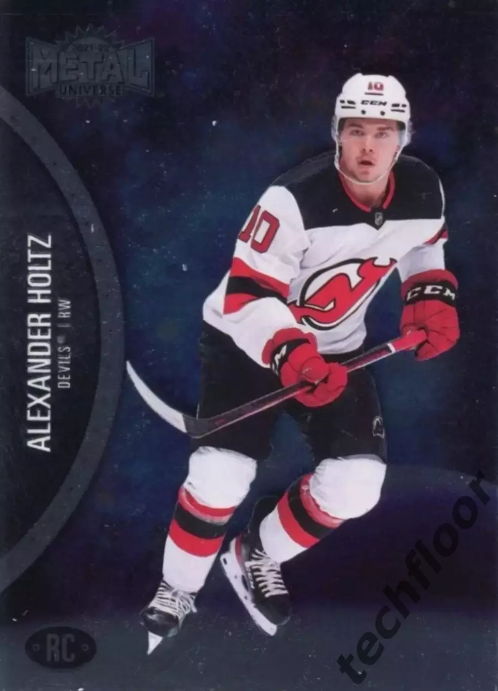 Карточка NHL Alexander Holtz New Jersey Devils / Александр Хольц Нью-Джерси НХЛ