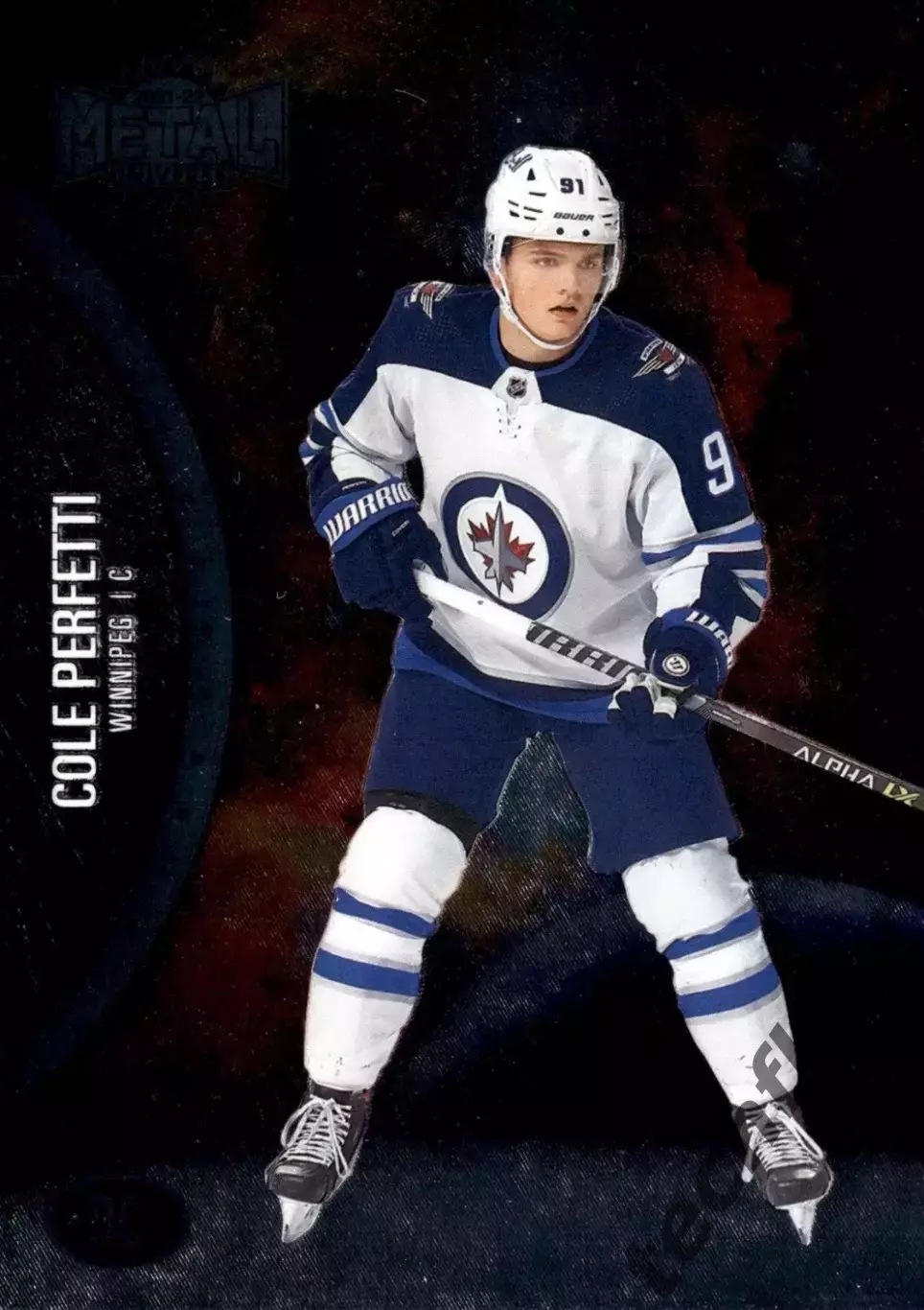 Карточка NHL Cole Perfetti Winnipeg Jets/Коул Перфетти Виннипег НХЛ
