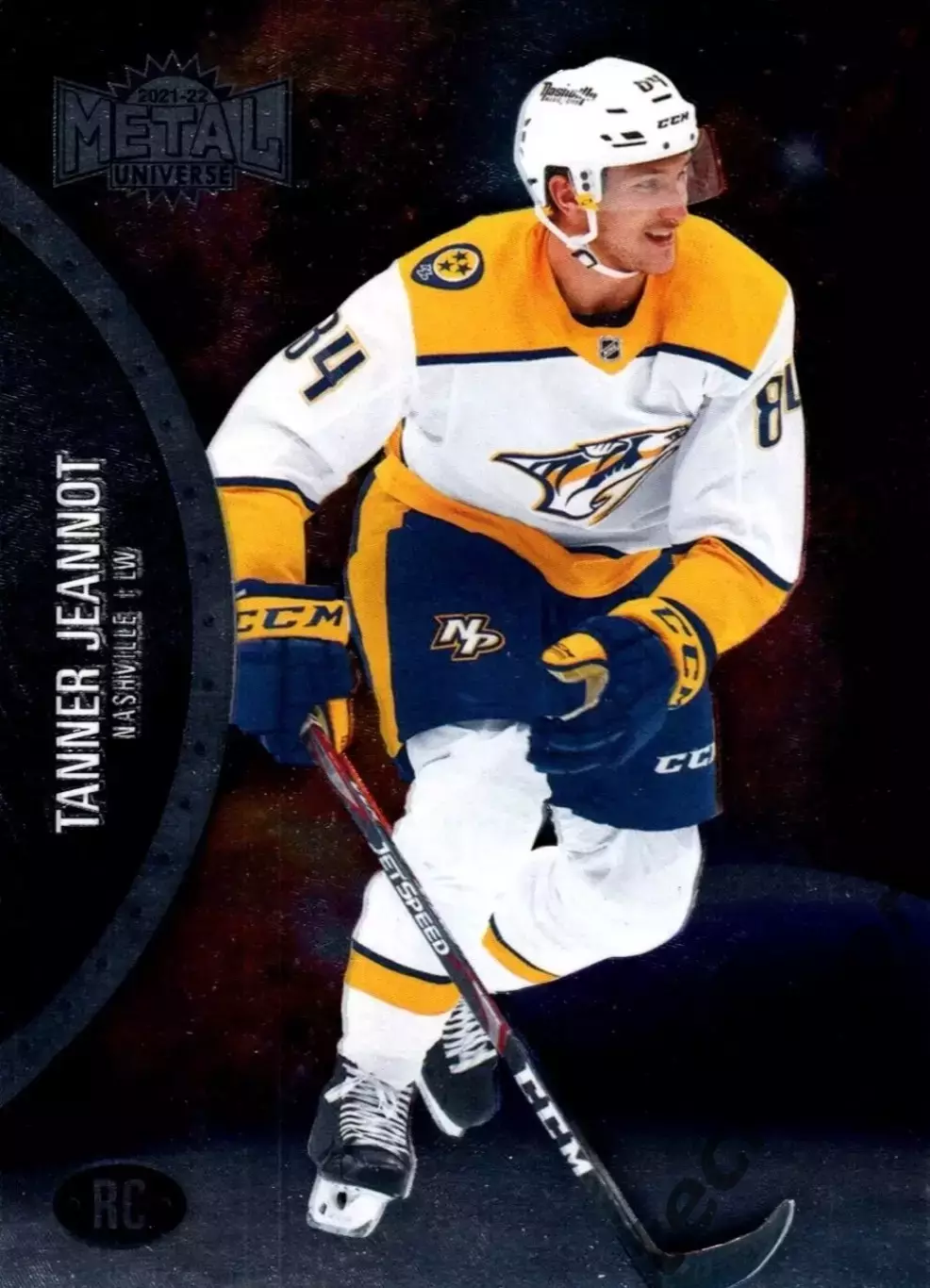 Карточка NHL Tanner Jeannot Nashville Predators/ Таннер Жанно Нэшвилл НХЛ