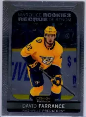Карточка NHL David Farrance Nashville Predators/ Дэвид Фарранс Нэшвилл НХЛ