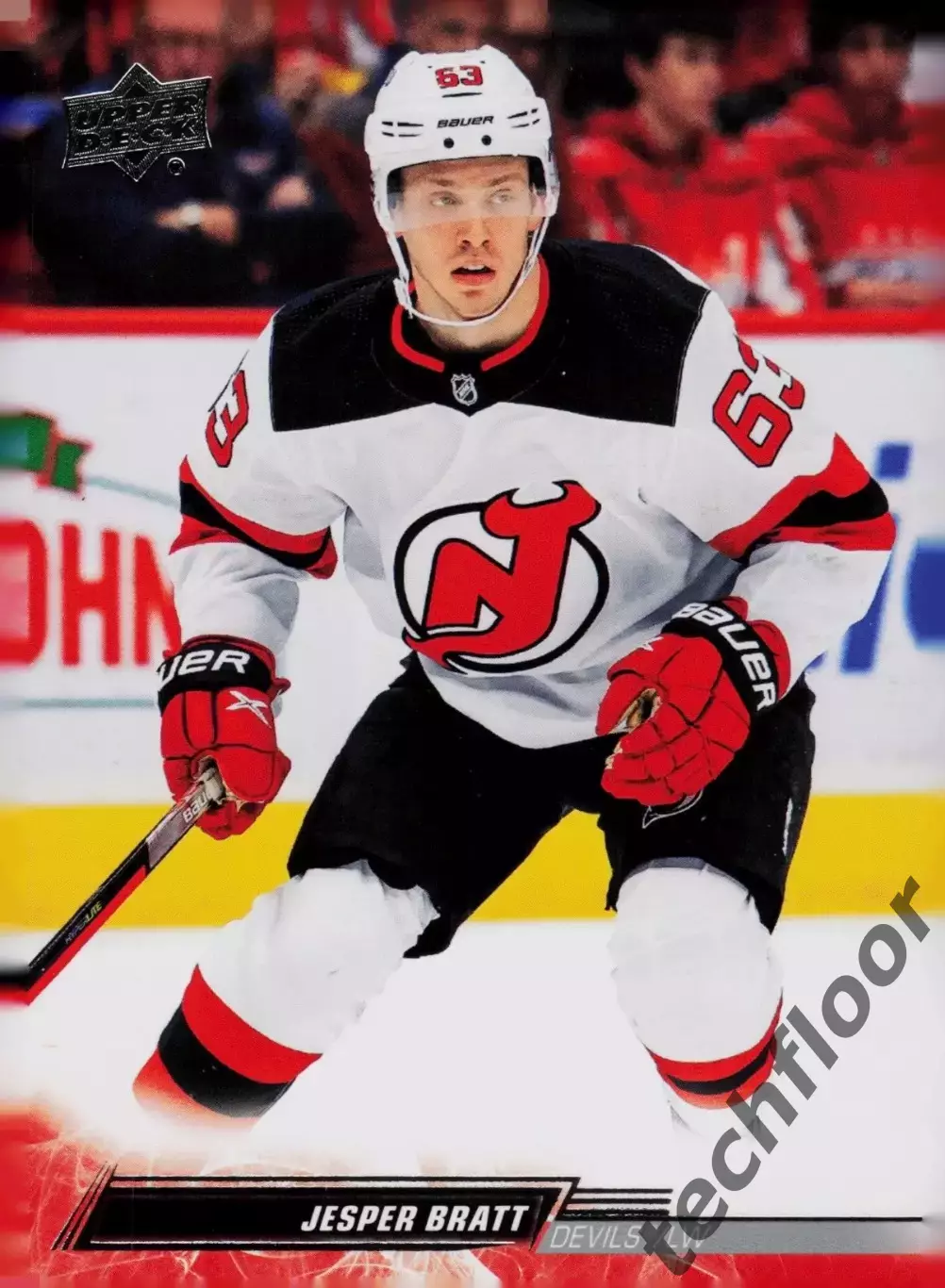 Карточка NHL Jesper Bratt New Jersey Devils/ Йеспер Братт Нью-Джерси НХЛ