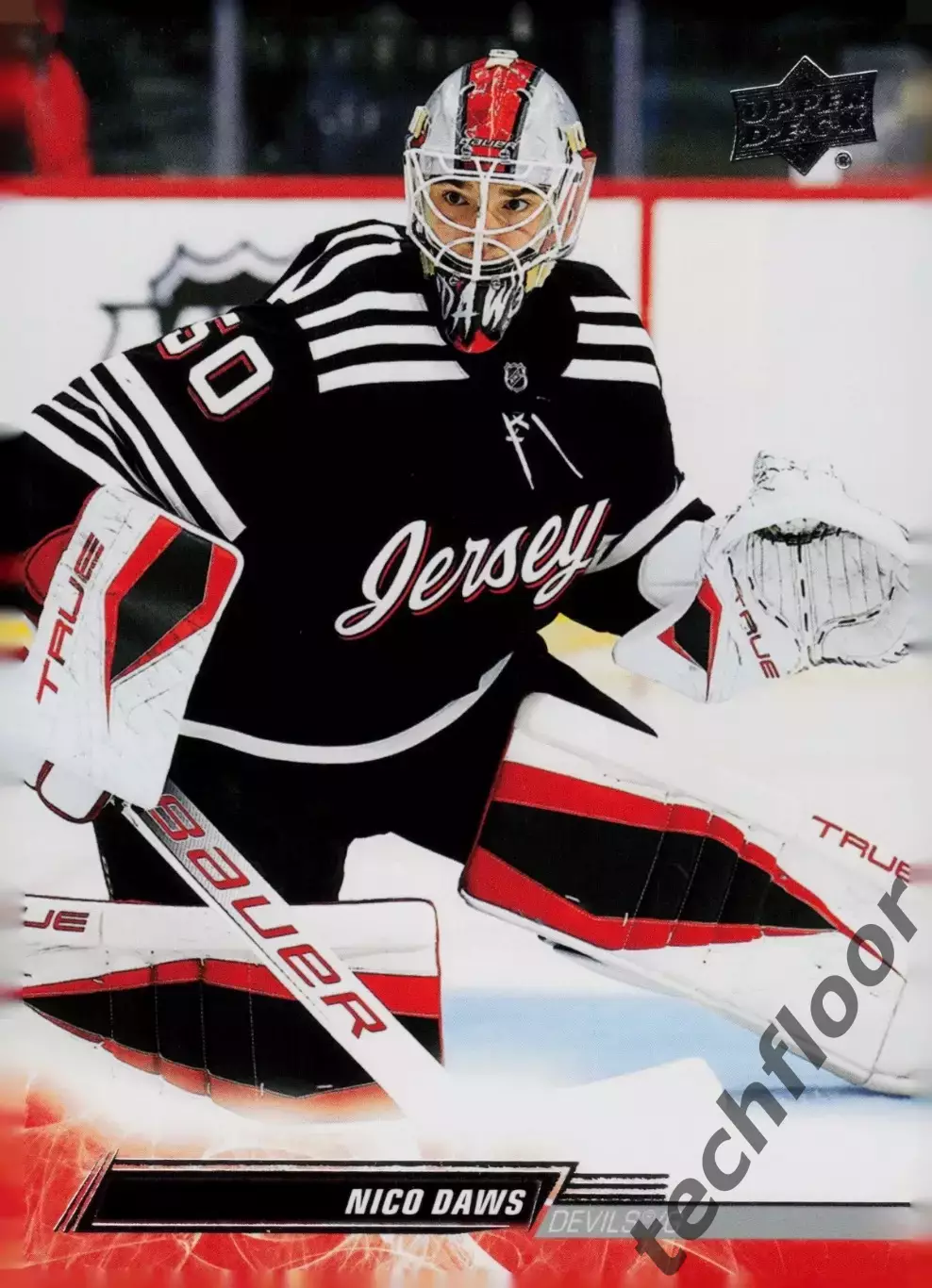 Карточка NHL Nico Daws New Jersey Devils/ Нико Доус Нью-Джерси НХЛ