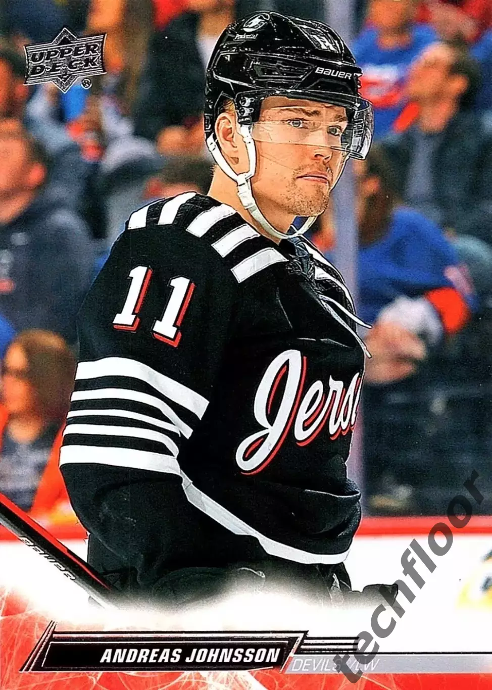 Карточка NHL Andreas Johnsson New Jersey Devils/Андреас Йонссон Нью-Джерси НХЛ