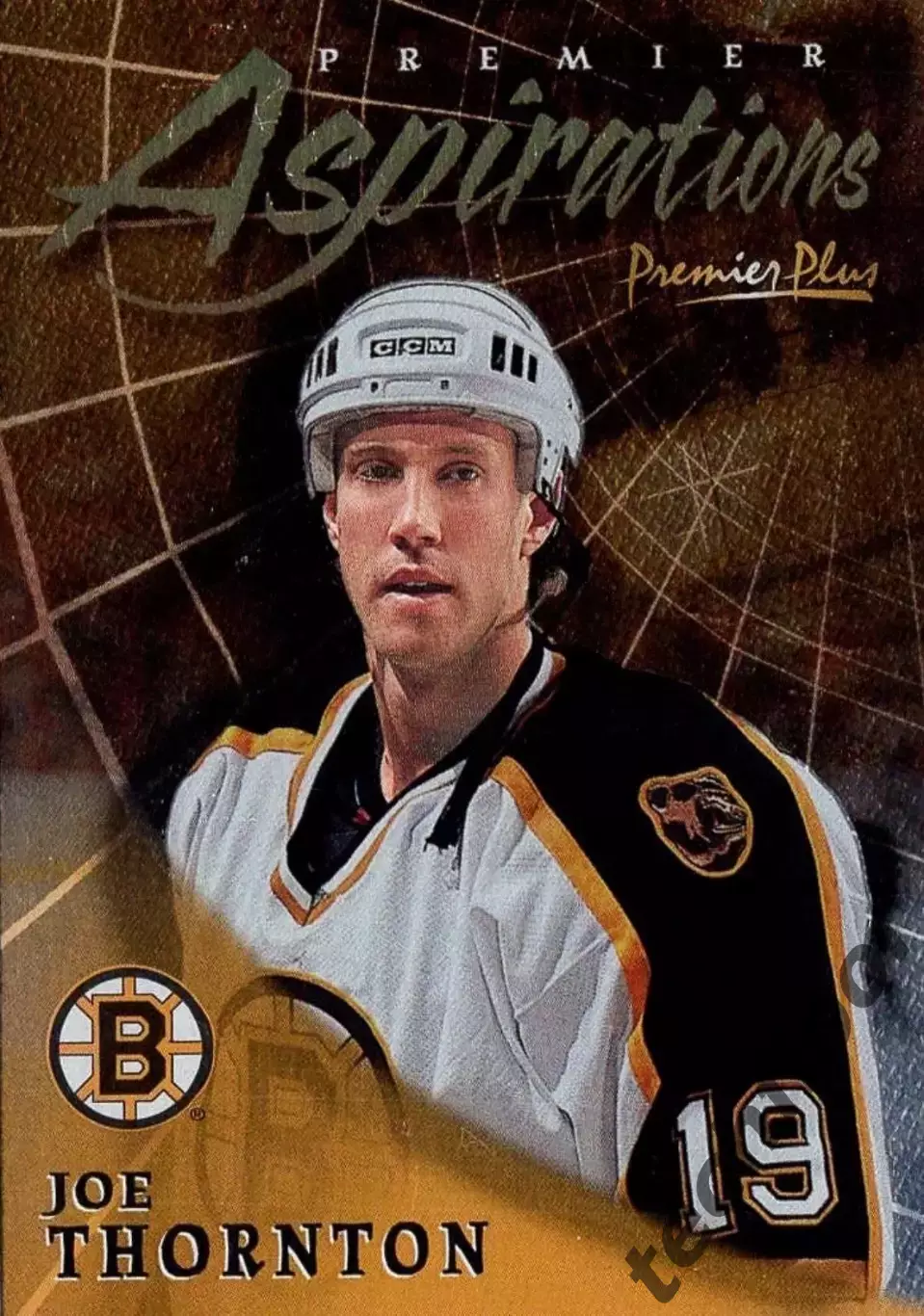 Карточка NHL Joe Thornton Boston Bruins/ Джо Торнтон Бостон НХЛ