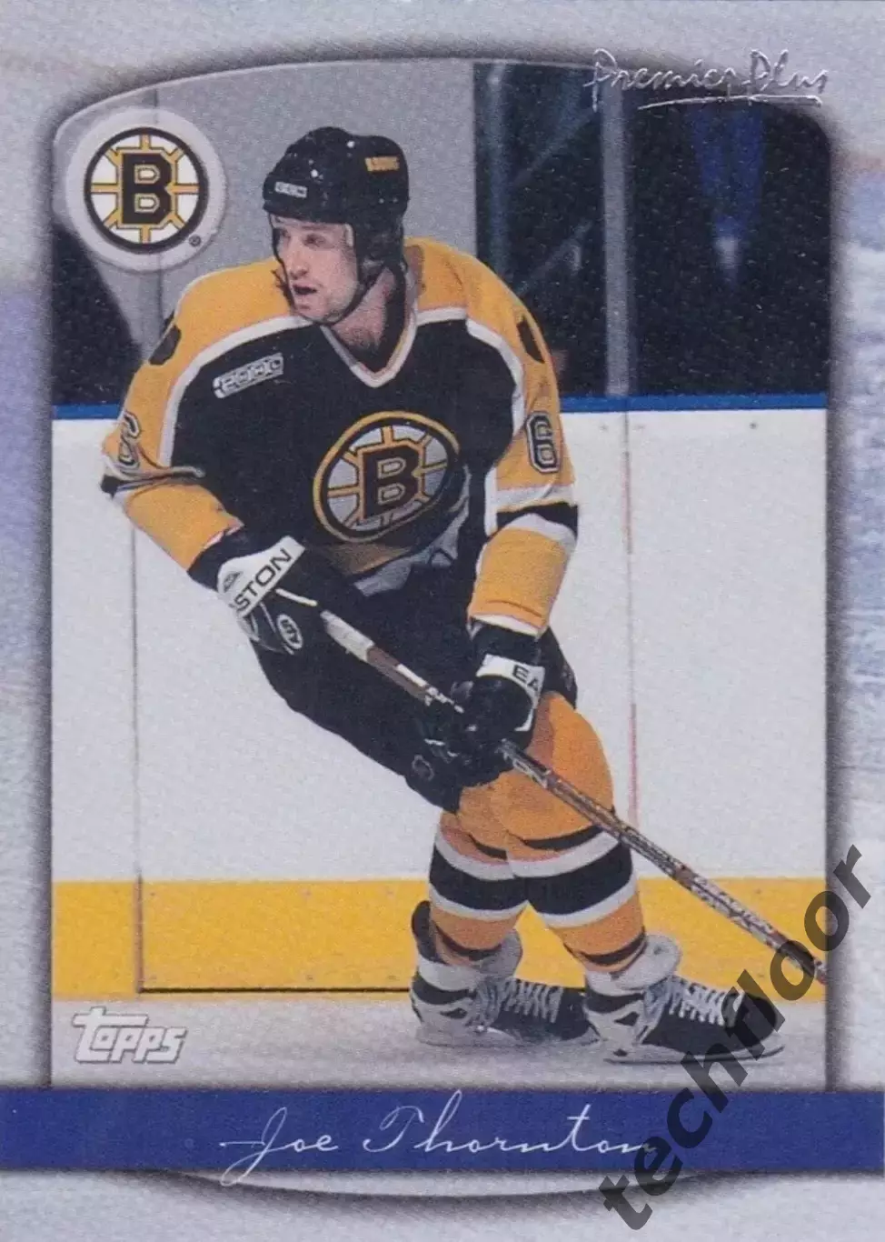Карточка NHL Joe Thornton Boston Bruins /Джо Торнтон Бостон НХЛ
