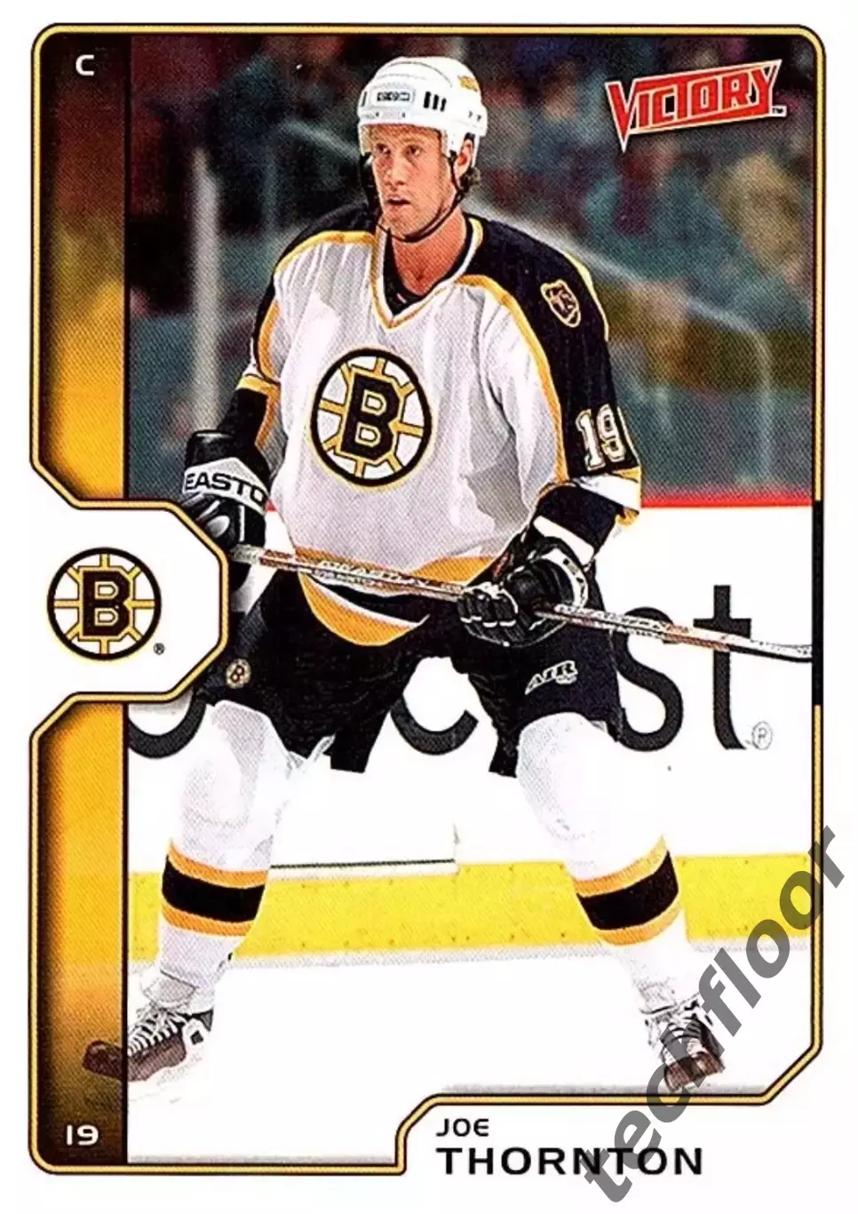 Карточка NHL Joe Thornton Boston Bruins/Джо Торнтон Бостон НХЛ