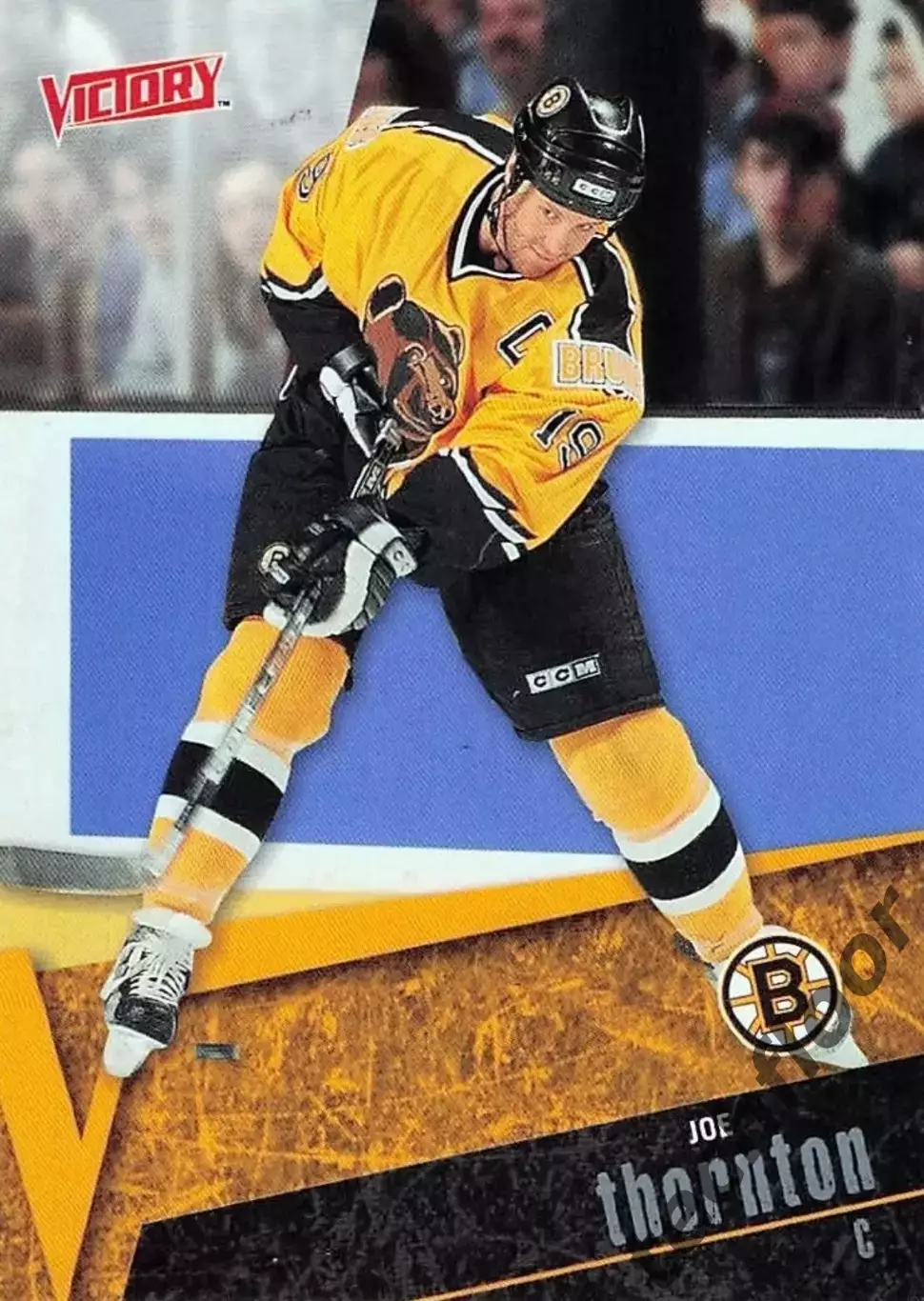 Карточка NHL Joe Thornton Boston Bruins/Джо Торнтон Бостон НХЛ