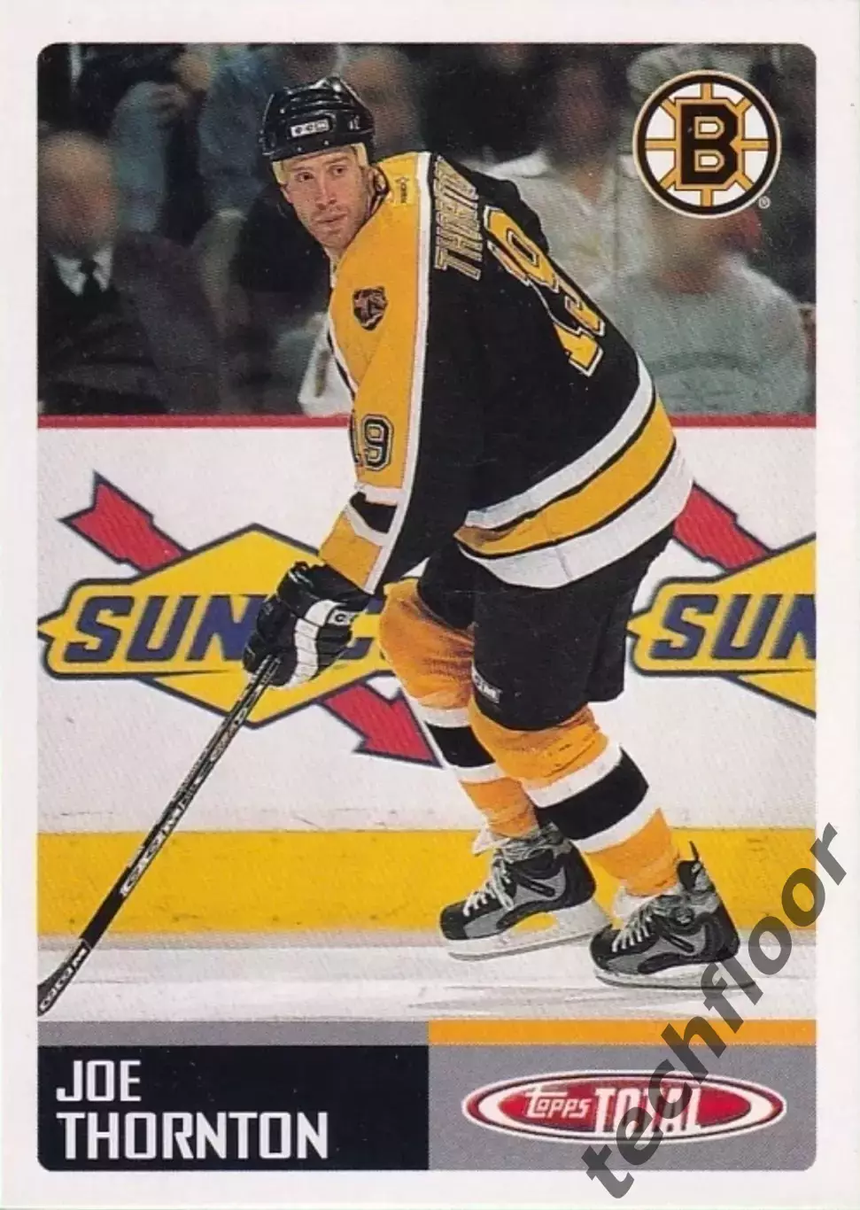 Карточка NHL Joe Thornton Boston Bruins/ Джо Торнтон Бостон НХЛ