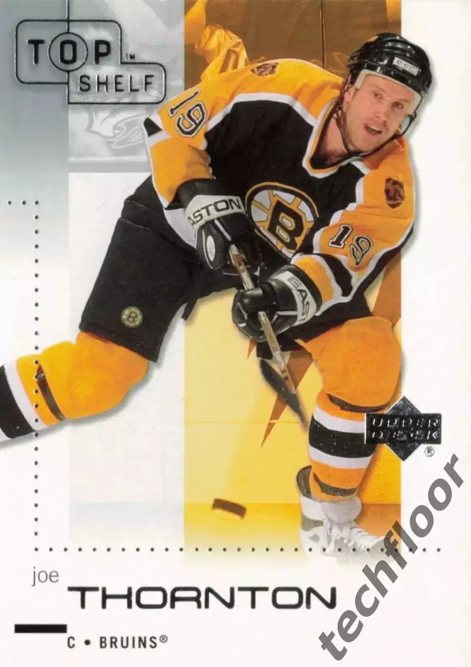 Карточка NHL Joe Thornton Boston Bruins/Джо Торнтон Бостон НХЛ