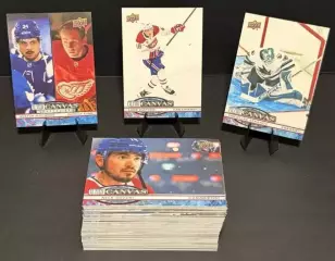 Карточки Canvas NHL 2025-26 Upper Deck Extended Series (Хатсон, Мичков, Аскаров)
