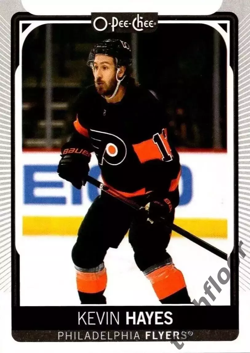 Карточка NHL Kevin Hayes Philadelphia Flyers/Кевин Хейз Филадельфия НХЛ