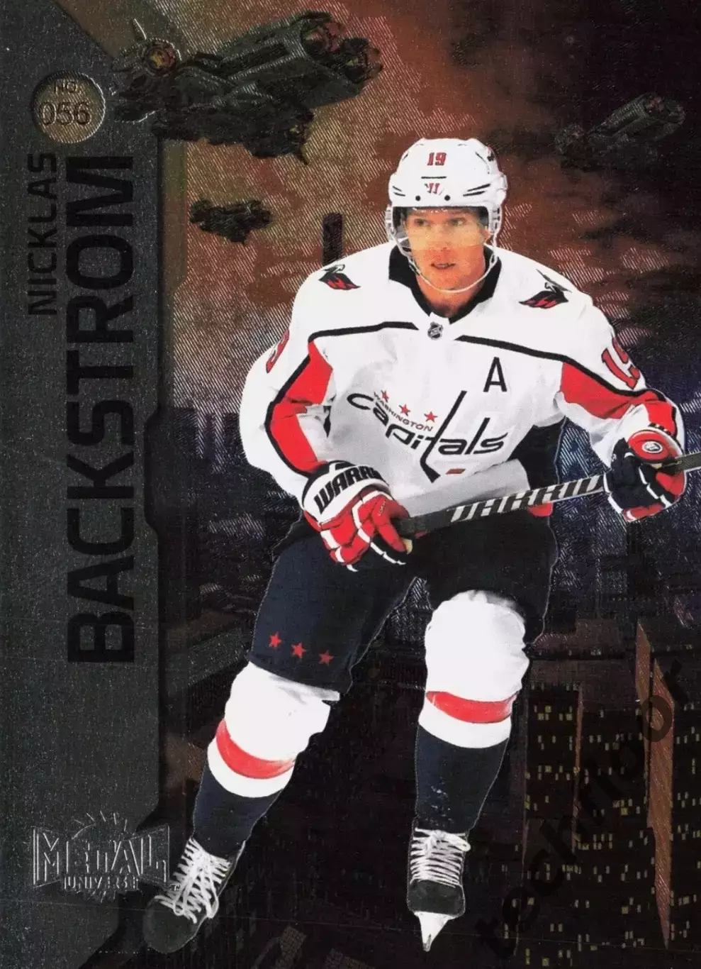 Карточка NHL Nicklas Backstrom Washington Capitals/Никлас Бекстрем Вашингтон