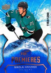 Карточка NHL Nikolay Knyzhov San Jose Sharks/Николай Кныжов Сан-Хосе Шаркс НХЛ