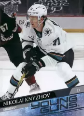 Карточка NHL Nikolay Knyzhov San Jose Sharks/ Николай Кныжов Сан-Хосе НХЛ