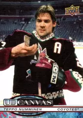 Карточка Canvas NHL Teppo Numminen Phoenix Coyotes/Теппо Нумминен Финикс НХЛ