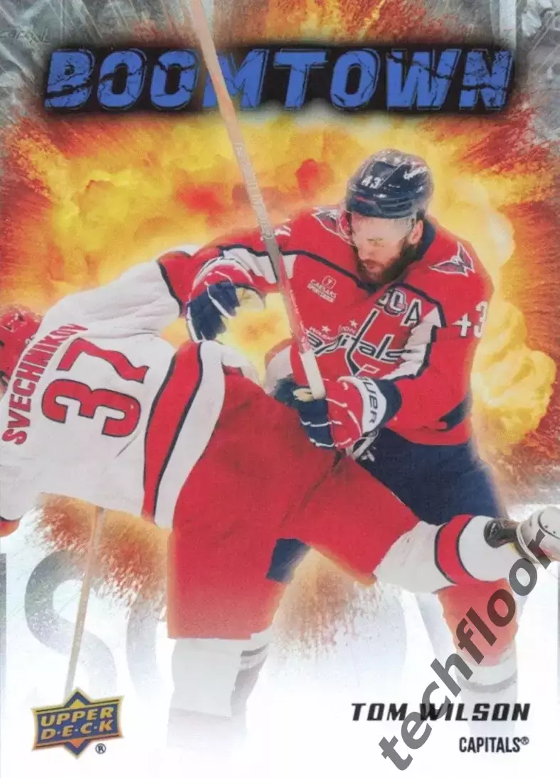 Карточка NHL Tom Wilson Washington Capitals/ Том Уилсон Вашингтон НХЛ