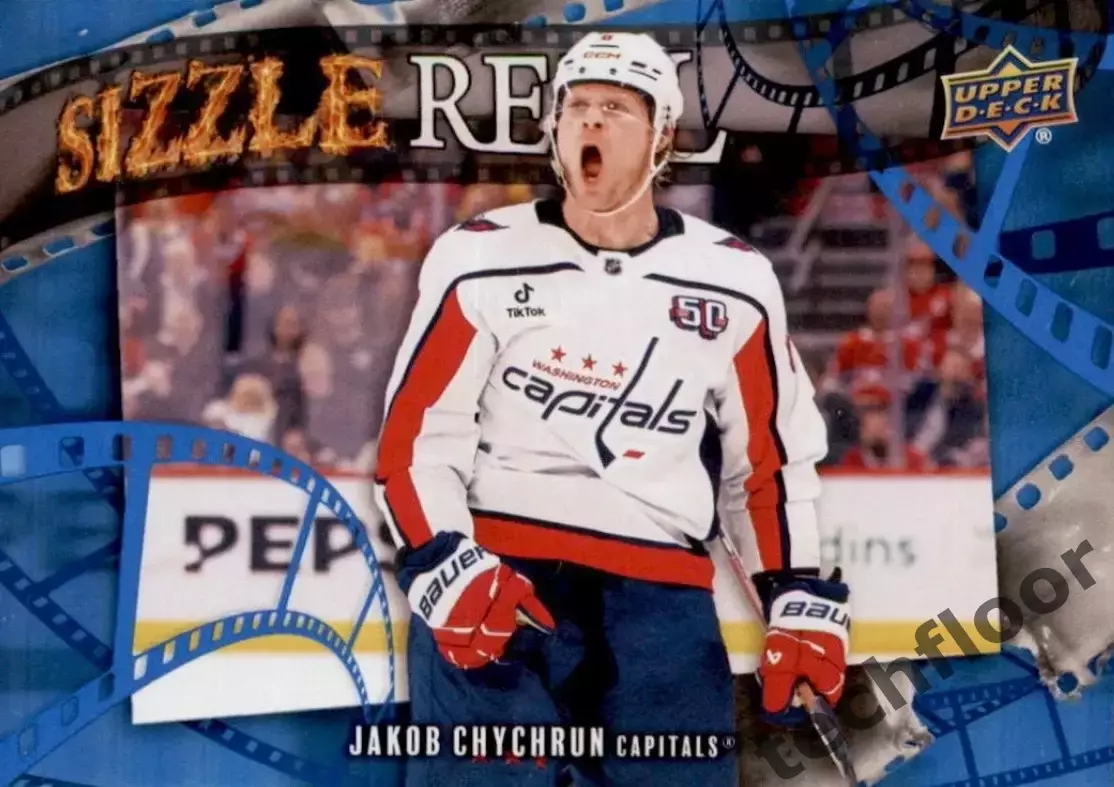 Карточка NHL Jakob Chychrun Washington Capitals/Джейкоб Чикран Вашингтон НХЛ