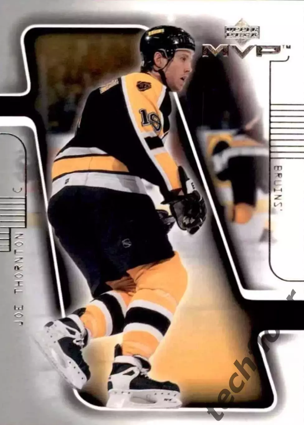 Карточка NHL Joe Thornton Boston Bruins/Джо Торнтон Бостон НХЛ