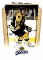 Карточка NHL Joe Thornton Boston Bruins/Джо Торнтон Бостон НХЛ