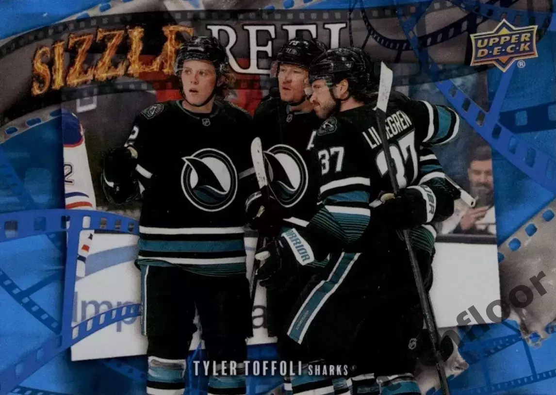 Карточка NHL Tyler Toffoli San Jose Sharks /Тайлер Тоффоли Сан-Хосе НХЛ
