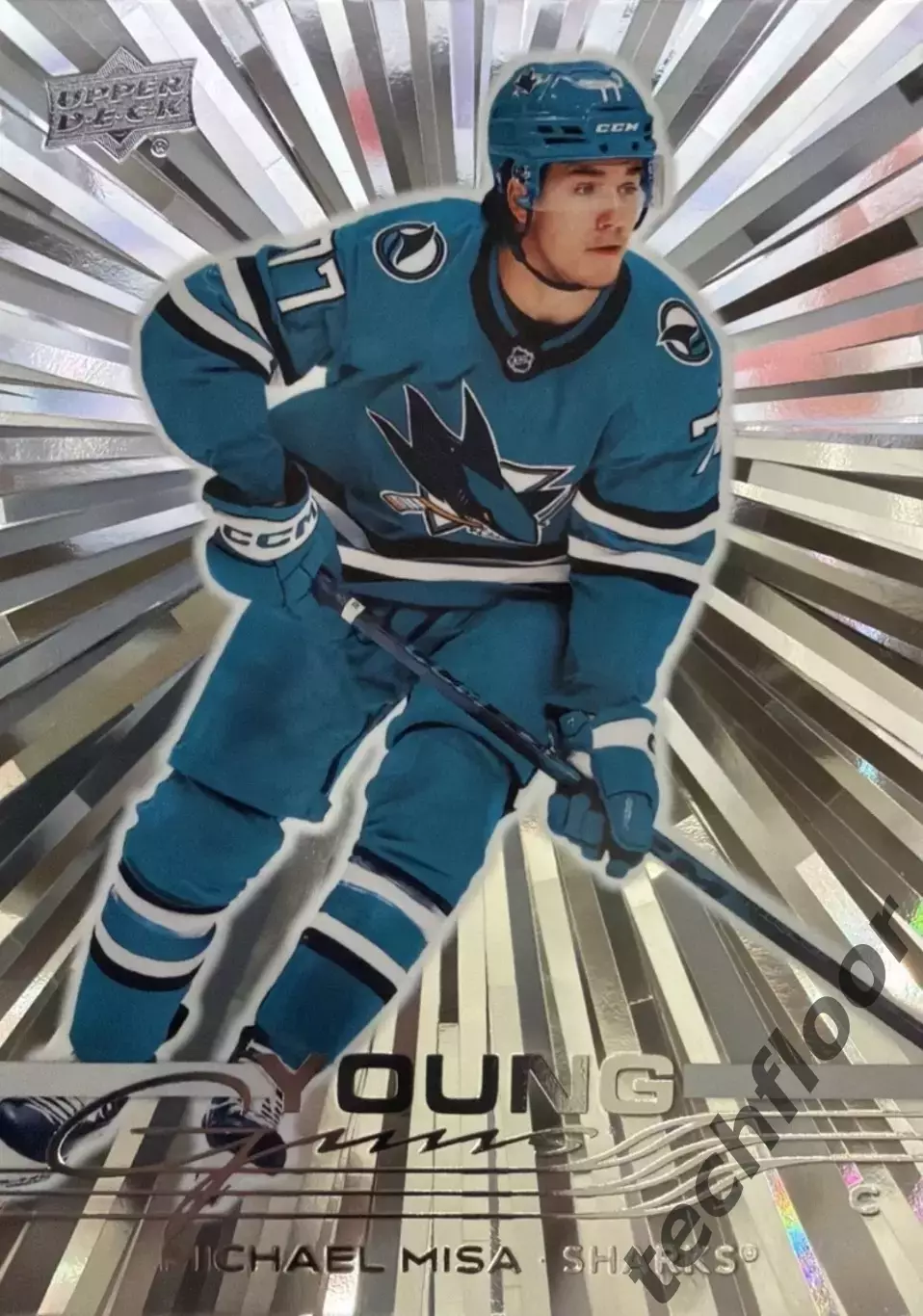Карточка NHL Michael Misa San Jose Sharks / Майкл Миса Сан-Хосе НХЛ